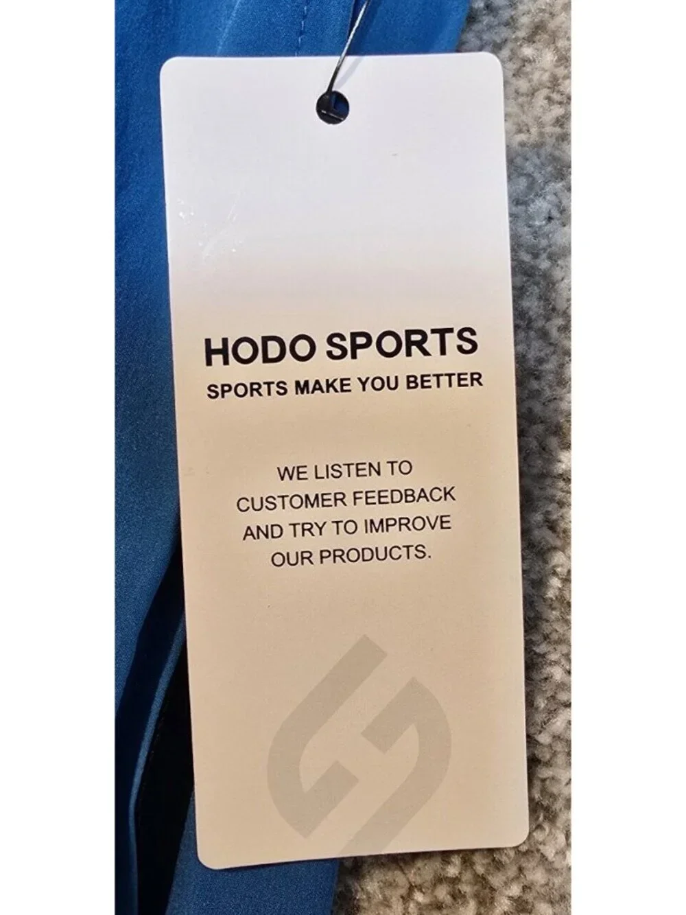 Hodo Sports Swim Trunks Pockets Lined Drawstring Blue Big & Tall Men's 3XL New